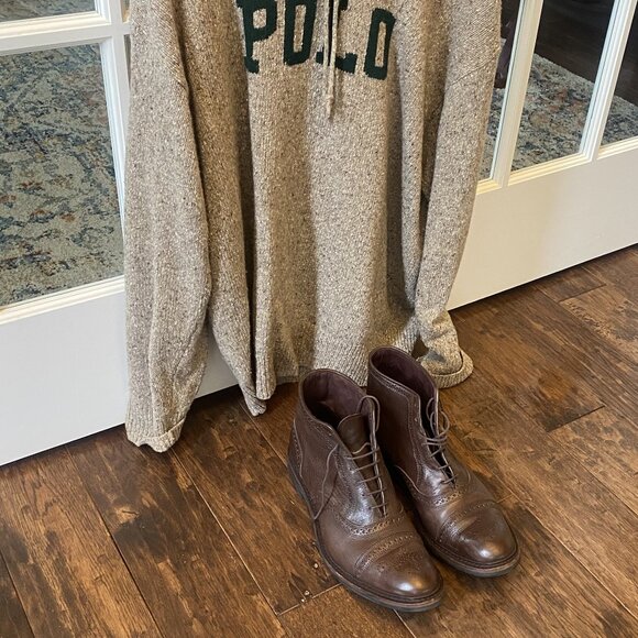 Almost New Allen Edmond Boots (Classic Port Washington) main image 5
